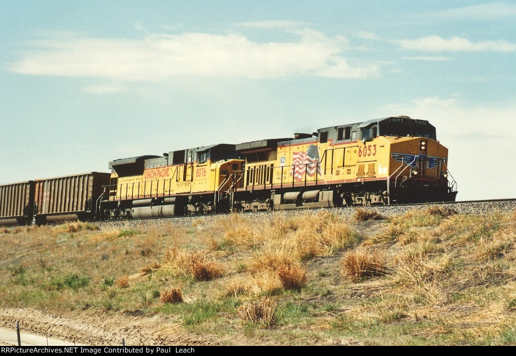 Coal empties cruise north